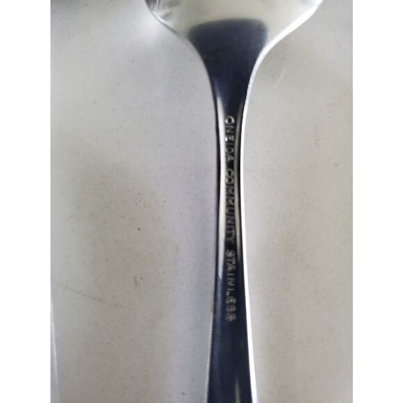 Oneida  Community MORNING Rose Spoons - Picture 6 of 6